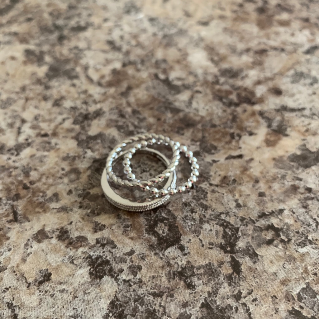 Silver Ring Set